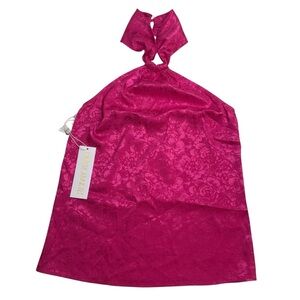 Ronny Kobo Claire Pink Floral Halter Top XS New - Read Description